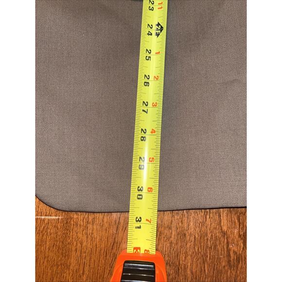 Chaps 42S Taupe Blazer Jacket Sport Suit Coat 100% Wool All Season - Picture 6 of 8